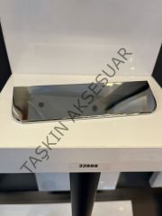 Melis Radüslü Metal Kulp 64-128-160-192mm Krom Dolap Kapak Modern Çekmece Tv Ünite Konsol Komidin Gümüş Mobilya Kulbu