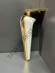 Angel Metal Ayak 16-21-25cm Altın+Aytaşı Koltuk Komidin Modern Tv Ünite Mobilya Dolap Gold Beyaz Dolap Koltuk Tv Ünite Komidin Şifonyer