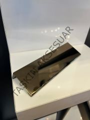 Melis Metal Kulp 64-128-160-192mm Bronz Dolap Kapak Modern Çekmece Tv Ünite Konsol Komidin Mobilya Kulbu