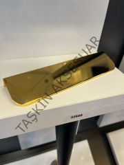 Melis Radüslü Metal Kulp 64-128-160-192mm Altın Dolap Kapak Modern Çekmece Tv Ünite Konsol Komidin Gold Mobilya Kulbu