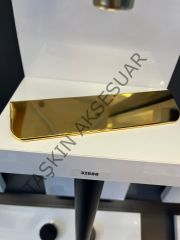 Melis Radüslü Metal Kulp 64-128-160-192mm Altın Dolap Kapak Modern Çekmece Tv Ünite Konsol Komidin Gold Mobilya Kulbu