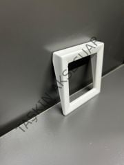 Kare Metal Kulp 32mm Beyaz Dolap Kapak Modern Çekmece Mobilya Kulbu Tv Ünite Komidin Şifonyer