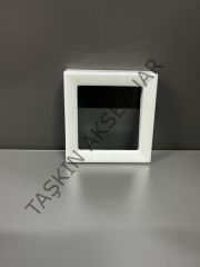 Kare Metal Kulp 32mm Beyaz Dolap Kapak Modern Çekmece Mobilya Kulbu Tv Ünite Komidin Şifonyer