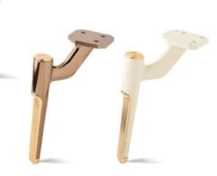 Smart Metal Ayak 16-21-25cm Altın Modern Gold Mobilya Ayağı Dolap Koltuk Komidin Kitaplık Tv Ünite