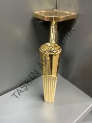 Smart Metal Ayak 16-21-25cm Altın Modern Gold Mobilya Ayağı Dolap Koltuk Komidin Kitaplık Tv Ünite