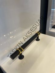 Ergene Metal Kulp 96mm Mat Siyah Çekmece Doalp Kapak Tv Ünite Modern Mobilya Kulbu