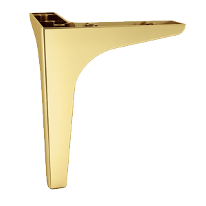 MODA PLASTİK AYAK ALTIN RENK 17cm ÖLÇÜ KOLTUK AYAK MODERN ÜNİTE AYAĞI MOBİLYA AYAK
