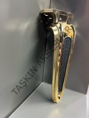 Galaksi Metal Ayak 16-21-25cm Altın+Siyah Modern Gold Mobilya Ayağı Koltuk Dolap Komidin Şifonyer Kitaplık Puf