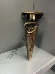 Emaks ﻿Lara Metal Ayak 15-20-25cm Bronz Modern Mobilya Ayağı Dolap Koltuk Tv Ünite Komidin Şifonyer Kitaplık Puf