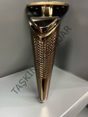 Emaks ﻿Lara Metal Ayak 15-20-25cm Bronz Modern Mobilya Ayağı Dolap Koltuk Tv Ünite Komidin Şifonyer Kitaplık Puf