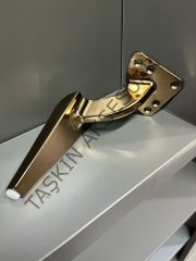 Emaks ﻿Lara Metal Ayak 15-20-25cm Bronz Modern Mobilya Ayağı Dolap Koltuk Tv Ünite Komidin Şifonyer Kitaplık Puf