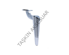 Emaks Side Metal Ayak 15-20-25cm Krom Modern Gümüş Mobilya Ayağı Dolap Koltuk Tv Ünite Komidin Şifonyer Puf Kitaplık