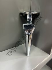 Belek Metal Ayak Krom 15-20-25cm Modern Gümüş Mobilya Ayağı Dolap Koltuk Tv Ünite Komidin Şifonyer