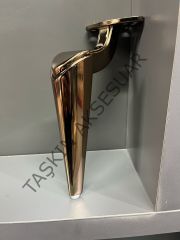 Belek Metal Ayak 15-20-25cm Bronz Modern Mobilya Ayağı Dolap Koltuk Tv Ünite Komidin Şifonyer Kitaplık Puf