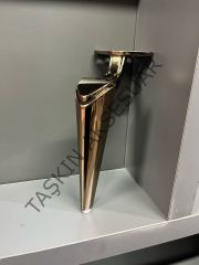 Belek Metal Ayak 15-20-25cm Bronz Modern Mobilya Ayağı Dolap Koltuk Tv Ünite Komidin Şifonyer Kitaplık Puf