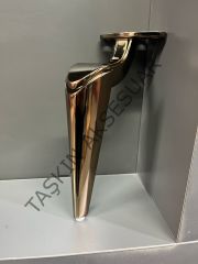 Belek Metal Ayak 15-20-25cm Bronz Modern Mobilya Ayağı Dolap Koltuk Tv Ünite Komidin Şifonyer Kitaplık Puf