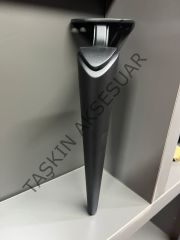 Belek Metal Ayak Mat Siyah 15-20-25cm Modern Mobilya Ayağı Dolap Koltuk Tv Ünite Komidin Şifonyer