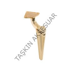 Emaks Lara Metal Ayak Altın 15-20-25cm Modern Gold Mobilya Ayağı Dolap Koltuk Tv Ünite Komidin Şifonyer