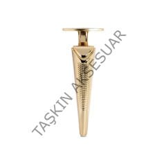 Emaks Lara Metal Ayak Altın 15-20-25cm Modern Gold Mobilya Ayağı Dolap Koltuk Tv Ünite Komidin Şifonyer