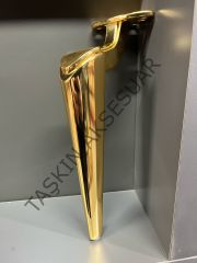 Belek Metal Ayak Altın 15-20-25cm Modern Gold Mobilya Ayağı Dolap Koltuk Tv Ünite Komidin Şifonyer