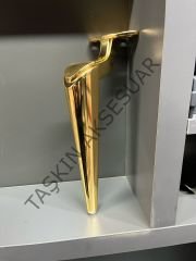 Belek Metal Ayak Altın 15-20-25cm Modern Gold Mobilya Ayağı Dolap Koltuk Tv Ünite Komidin Şifonyer