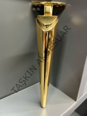 Belek Metal Ayak Altın 15-20-25cm Modern Gold Mobilya Ayağı Dolap Koltuk Tv Ünite Komidin Şifonyer