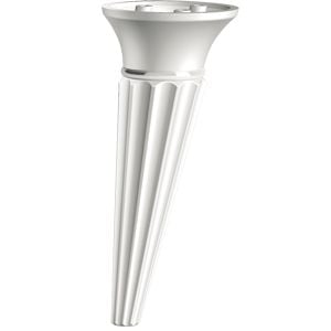 OSCAR PLASTİK AYAK KROM RENK 19CM ÖLÇÜ KANEPE AYAK KOLTUK AYAĞI SEHPA AYAK ÜNİTE AYAĞI MOBİLYA AYAK