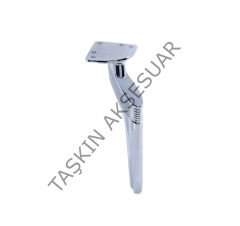 Emaks Efes Metal Ayak 16-20-25cm Krom Modern Gümüş Mobilya Ayağı Koltuk Dolap Komidin Şifonyer Kitaplık Puf  Tv Ünite