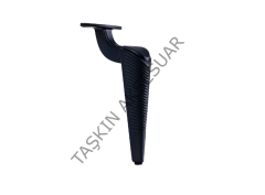 Side Metal Ayak 15-20-25cm Mat Siyah Modern Mobilya Ayağı Dolap Koltuk Tv Ünite Komidin Şifonyer Puf Kitaplık