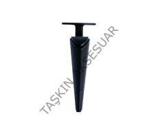 Side Metal Ayak 15-20-25cm Mat Siyah Modern Mobilya Ayağı Dolap Koltuk Tv Ünite Komidin Şifonyer Puf Kitaplık