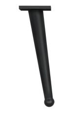 ﻿Emaks Bone Metal Ayak Mat Siyah 14-20-25cm Modern Mobilya Ayağı Koltuk Dolap Komidin Tv Ünite Şifonyet Kitaplık