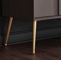 Emaks Bone Metal Ayak Altın 14-20-25cm Modern Gold Mobilya Ayağı Koltuk Dolap Komidin Tv Ünite Şifonyet Kitaplık