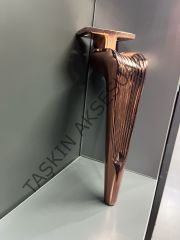 Legend Metal Ayak 16-21 25 cm Rose Modern Mobilya Ayağı Koltuk Dolap Tv Ünite Puf Kitaplık Komidin