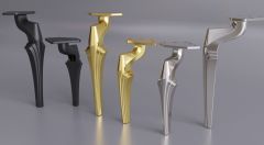 Zeus Metal Ayak 16-21-24cm Krom Modern Gümüş Mobilya Ayağı Koltuk Dolap Komidin Şifonyer Tv Ünite
