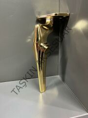 Zeus Metal Ayak 16-21-24cm Altın Modern Gold Mobilya Ayağı Koltuk Dolap Komidin Şifonyer Tv Ünite