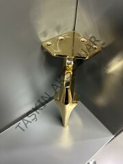 Zeus Metal Ayak 16-21-24cm Altın Modern Gold Mobilya Ayağı Koltuk Dolap Komidin Şifonyer Tv Ünite