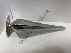Viena Metal Ayak 16-20cm Krom Modern Mobilya Ayağı Koltuk Komidin Puf Dolap Tv Ünite Gümüş