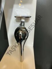 Kaşık Metal Ayak 16-21cm Krom Modern Gümüş Mobilya Ayağı Dolap Koltuk Tv Ünite Komidin Şifonyer