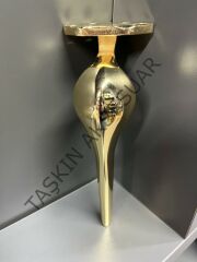 Kaşık Metal Ayak 16-21cm Altın Modern Gold Mobilya Ayağı Dolap Koltuk Tv Ünite Komidin Şifonyer