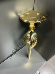 Kaşık Metal Ayak 16-21cm Altın Modern Gold Mobilya Ayağı Dolap Koltuk Tv Ünite Komidin Şifonyer