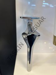 Elmas Metal Ayak 16-21cm Krom Modern Mobilya Ayağı Dolap Koltuk Tv Ünite Komidin Şifonyer
