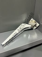 Angel Metal Ayak 16-21-25cm Krom+Aytaşı Koltuk Komidin Modern Tv Ünite Mobilya Dolap Dolap Koltuk Tv Ünite Komidin Şifonyer