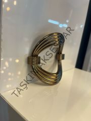 Parga Metal Kulp 64mm Bronz Dolap Kapak Çekmece Komidin Tv Ünite Modern Mobilya Kulbu