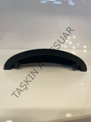 Çanak Metal Kulp 64mm Mat Siyah Dolap Kapak Çekmece Komidin Tv Ünite Modern Mobilya Kulbu