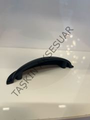 Çanak Metal Kulp 64mm Mat Siyah Dolap Kapak Çekmece Komidin Tv Ünite Modern Mobilya Kulbu