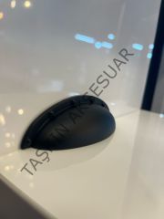 Çanak Metal Kulp 64mm Mat Siyah Dolap Kapak Çekmece Komidin Tv Ünite Modern Mobilya Kulbu
