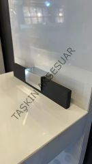 Opera Metal Kulp 32mm Füme+Krom Dolap Kapak Çekmece Komidin Tv Ünite Modern Mobilya Kulbu