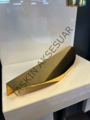 Belinda Metal Kulp 160mm Altın Dolap Kapak Modern Çekmece Tv Ünite Konsol Komidin Gold Mobilya Kulbu