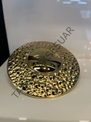 Titan Metal Kulp 32-64mm Altın Dolap Kapak Çekmece Komidin Tv Ünite Modern Mobilya Kulbu