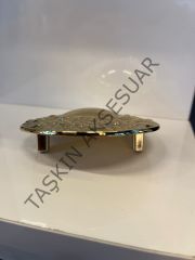 Titan Metal Kulp 32-64mm Altın Dolap Kapak Çekmece Komidin Tv Ünite Modern Mobilya Kulbu